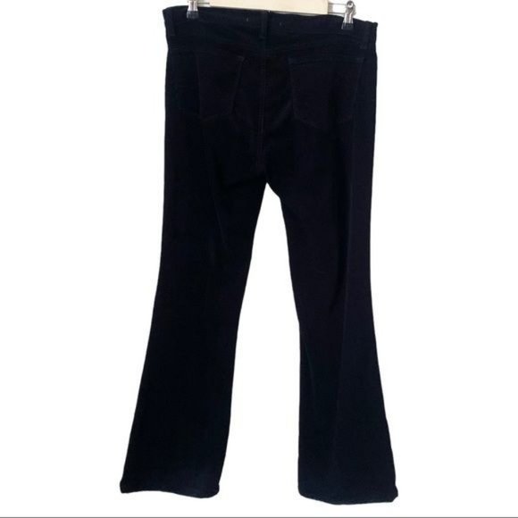 J Brand Black Corduroy Boot Cut Leg Pants - Picture 2 of 8
